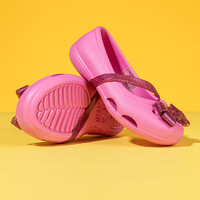 crocs 卡骆驰 童鞋 夏季运动鞋舒适透气沙滩鞋小孩鞋子轻便时尚 204028-6U9 (23-24/140mm)