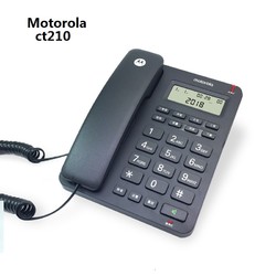 motorola 摩托罗拉 CT210C 固定电话机办公家用来电显示座机免打扰免电池
