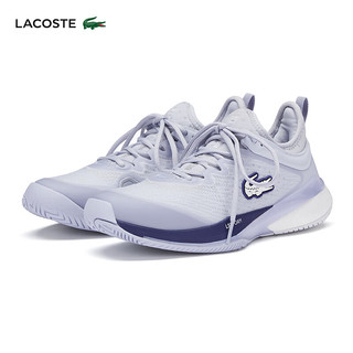 LACOSTE法国鳄鱼女鞋24年时尚运动网球鞋47SFA0028 52C/浅蓝色/蓝色 5.5 /39