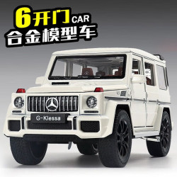 其他品牌汽车模型_tyuhk奔驰大g合金模型车g63越野车模型摆件男孩生日