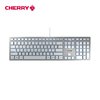 CHERRY 樱桃 KC6000有线键盘轻音超薄SX剪刀脚办公商务家用键盘 银