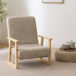 NITORI宜得利家居 懒人沙发坐垫高度可调整日式座椅JC-E03 棕/棕