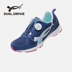 DIAL DRIVE 日本儿童旋钮运动鞋男女童夏季透气网面防滑户外跑步鞋
