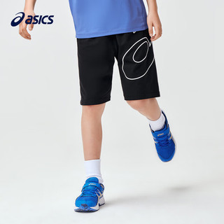 亚瑟士（asics）童装2024春夏季男女儿童莫代尔顺滑运动短裤332241103097