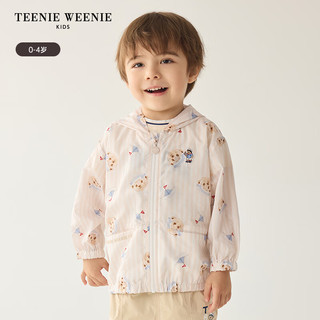 Teenie Weenie Kids小熊童装24夏季新款男宝宝轻薄休闲宽松外套