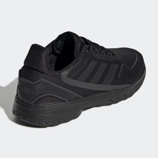 阿迪达斯 （adidas）儿童运动鞋跑步鞋青少年休闲鞋 黑色 33.5码