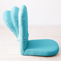 NITORI宜得利家居 懒人沙发阳台飘窗单人小沙发珍珠贝壳日式座椅 绿色