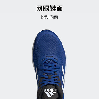 adidas DURAMO SL训练备赛轻盈跑步运动鞋男子阿迪达斯 蓝/白/黑 40 40(245mm)
