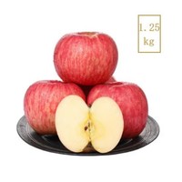 春芝鸟 山东红富士苹果1.25kg