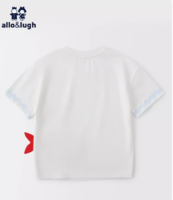 allo&lugh; 阿路和如 女童 7A抑菌夏季短袖t恤
