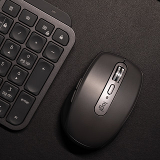 罗技（Logitech）大师系列MX Keys s无线键盘鼠标套装 高端商务办公键鼠套装智能背光全尺寸键盘 MX Keys s+Anywhere3 s黑
