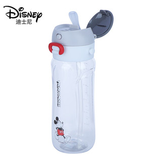 迪士尼水杯夏季男女儿童学生饮用水杯tritan塑料大容量便携式直饮吸管杯