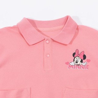 Disney baby 2024夏季女童套装中小童短袖+短裤2件套