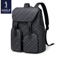 GOLF 高尔夫 双肩包运动休闲旅行防泼水通勤出游背包 款式10-黑色（买一赠一）