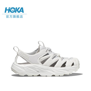 HOKA ONE ONE男女款夏季溯溪鞋霍帕拉 HOPARA「OG」透气舒适 白色 / 白色 38.5