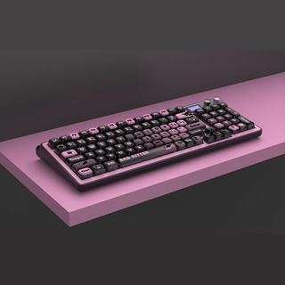 虎八兔 H98 96键 三模机械键盘 TTC静音兔轴 RGB