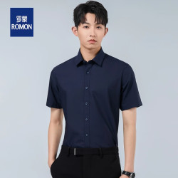 当前位置:>首页>服饰鞋包>男装>男上装>男士衬衫>romon/罗蒙男士衬衫>