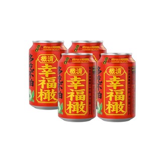 橄清 幸福橄乌龙茶橄榄汁310ml*4瓶 0脂肪果蔬汁饮品油柑汁饮料整箱