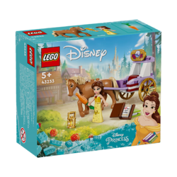 LEGO 乐高 积木拼装迪士尼43233 贝儿公主童话马车女孩儿童玩具情人节礼物