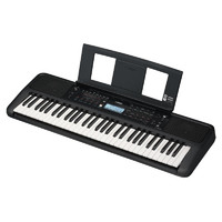 YAMAHA 雅马哈 PSRE383电子琴 成年娱乐演奏教学力度键 PSR-E383标配+Z琴架礼包