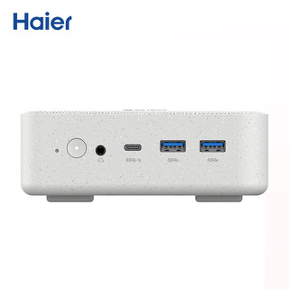 海尔（Haier）云悦mini H13 迷你主机高性能商务电脑台式(酷睿12代i7/16G/ 512G SSD/软路由/WiFi 6/Win11)