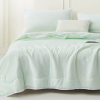 罗莱生活 LUOLAI 家纺 堇色素颜 凉风纱抗菌夏被 150*215cm