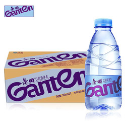 Ganten 百岁山 景田饮用纯净水 高端纯净水 整箱办公室会议用水 360ml*24瓶 整箱