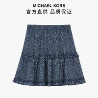限尺码：MICHAEL KORS 迈克·科尔斯 MK/休闲印花短裙
