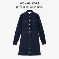 MICHAEL KORS 迈克·科尔斯 MK/衬衫迷你连衣裙