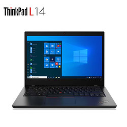 ThinkPad 思考本 联想ThinkPad L14 英特尔酷睿I3电脑（i3-10110U 8G内存 256G固态 高清屏）黑