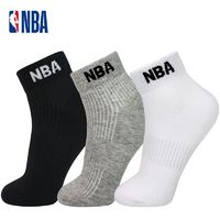 百亿补贴：NBA 男士短袜棉运动袜子男夏季薄吸汗透气篮球袜休闲跑步袜