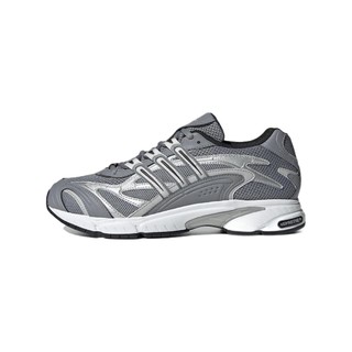 adidas ORIGINALS Temper Run 2 中性休闲运动鞋 IH0403 灰色/黑色/灰色 36