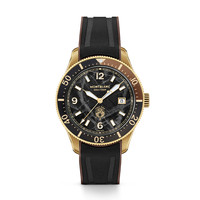 MONTBLANC 万宝龙 冰川系列 41毫米自动上链腕表 133300 铜棕色特别款