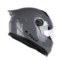 LS2 摩托车头盔电动车3C FF352 哑深蓝红部落（大尾翼） XL