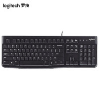 logitech 罗技 K120有线键盘 USB口电脑笔记本商务办公键盘