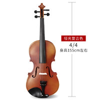 海之韵 violin成人儿童小提琴初学者纯手工演奏电子电声小提琴乐器儿童提琴练习考级1