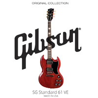 Gibson 吉普森电吉他SG Standard 61 VE 复古樱桃红美产专业演奏