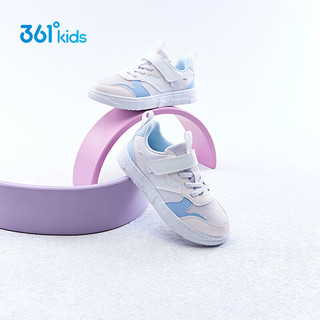 361°儿童运动鞋板鞋24夏季男女1-6岁网面透气休闲运动鞋 紫33 玫瑰水紫/水粉