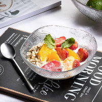 帕莎帕琦（Pasabahce）玻璃碗钢化耐热微波炉小碗饭碗冰淇淋甜品碗400毫升2只10681 400毫升两只装