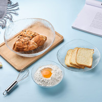 帕莎帕琦（Pasabahce）钢化玻璃碗套装汤碗面碗沙拉碗3合一组合装