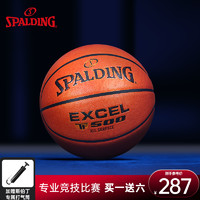 SPALDING 斯伯丁 傳奇TF-500專業籃球室內室外比賽專用7號PU正品禮物76-797Y