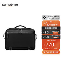 Samsonite 新秀麗 斜挎包商務時尚公文包手提包多功能電腦包 QK2
