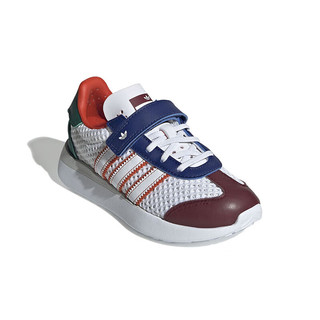 阿迪达斯 （adidas）童鞋运动鞋三叶草COUNTRY网面透气跑步鞋IF6897 白色 32码 