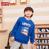 李维斯LEVI'S儿童童装卫衣LV2332231GS-002 石英蓝 110/52