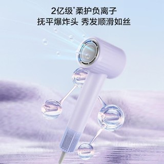 Haier 海尔 电吹风高速家用冷热风恒温自清洁负离子强风速干护发吹风机风筒