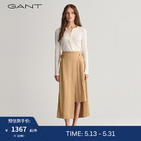 GANT 甘特 2024春季女士时尚通勤半身裙4400112 213暖卡其 38