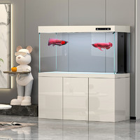 HAN BA 漢霸 超白玻璃生態大型魚缸屏風款1.5米長x52cm寬x162cm高
