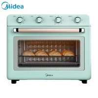 Midea 美的 家用电烤箱35L大容量立体烘焙独立控温初见烤箱PT3511