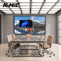 K·MIC 110英寸会议平板一体机多媒体电子白板视频教学会议电视4K触摸屏一体机 i5/4g/128g 双系统