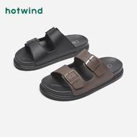 hotwind 热风 夏季新款男士时尚休闲拖鞋H60M4621